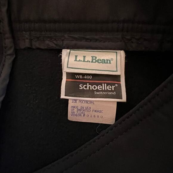 L.L. Bean Schoeller Women's Vintage Black Stirrup Ski Pants.  Size 12 Long - Picture 3 of 7